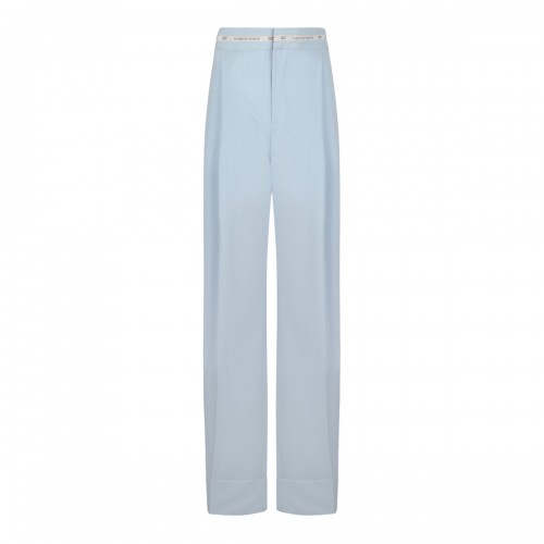 Light Blue Suit With Belt