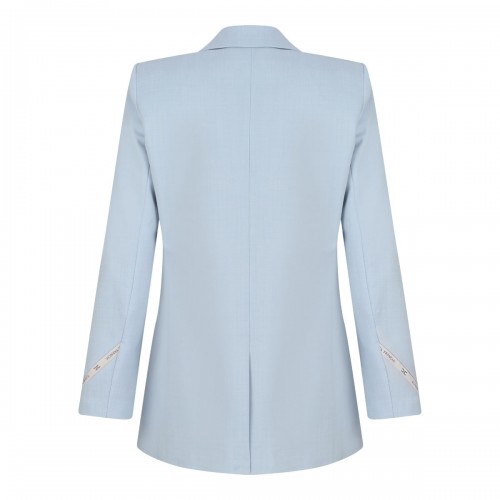 Light Blue Suit With Belt