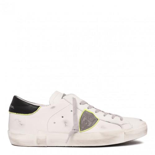 White and Black Sneakers