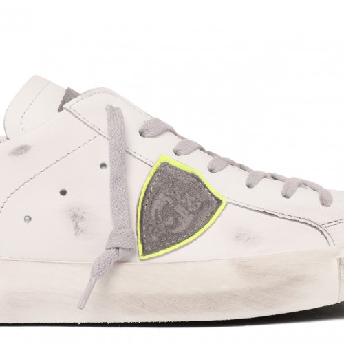 White and Black Sneakers