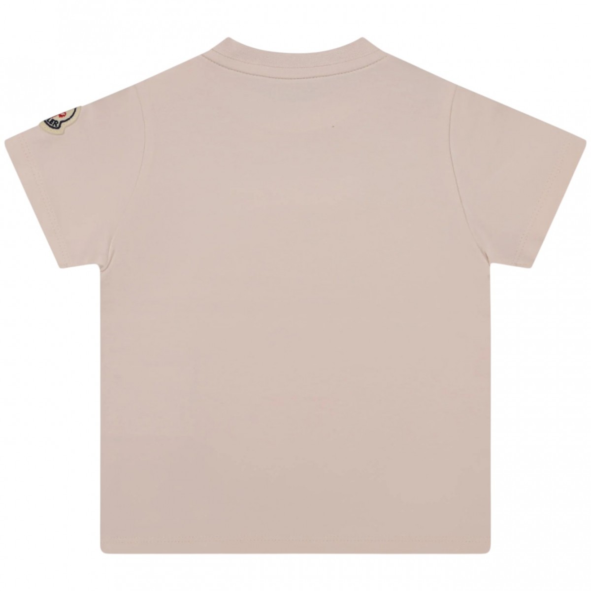 Light Pink Logo Embroidered T-Shirt