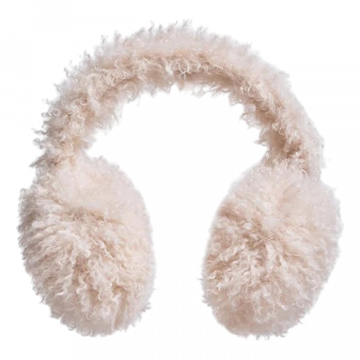 Light Pink Teddy Fleece Padded Earmuffs