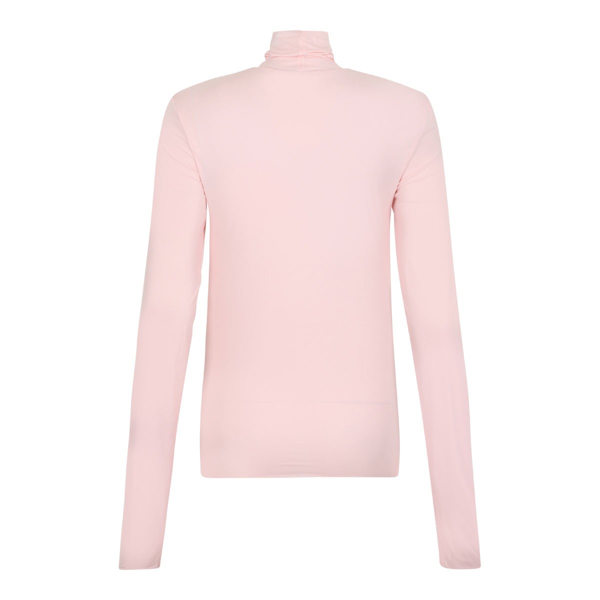 Blush Pink Turtleneck Long Sleeve Top