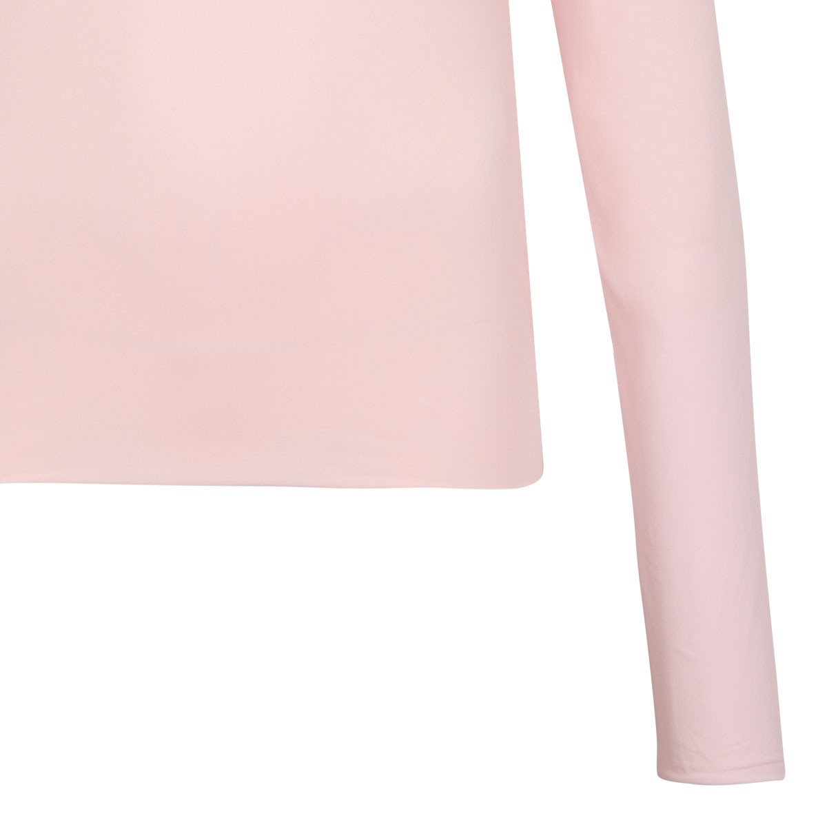 Blush Pink Turtleneck Long Sleeve Top