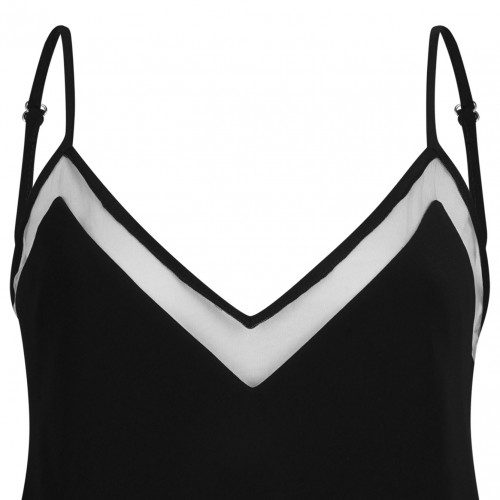Black V-Neck Camisole Top