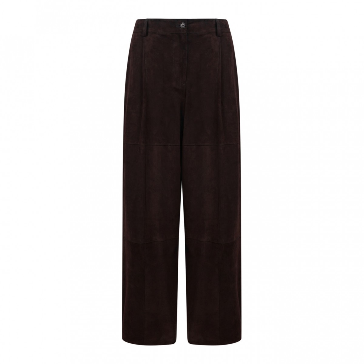 Brown Suede Trousers