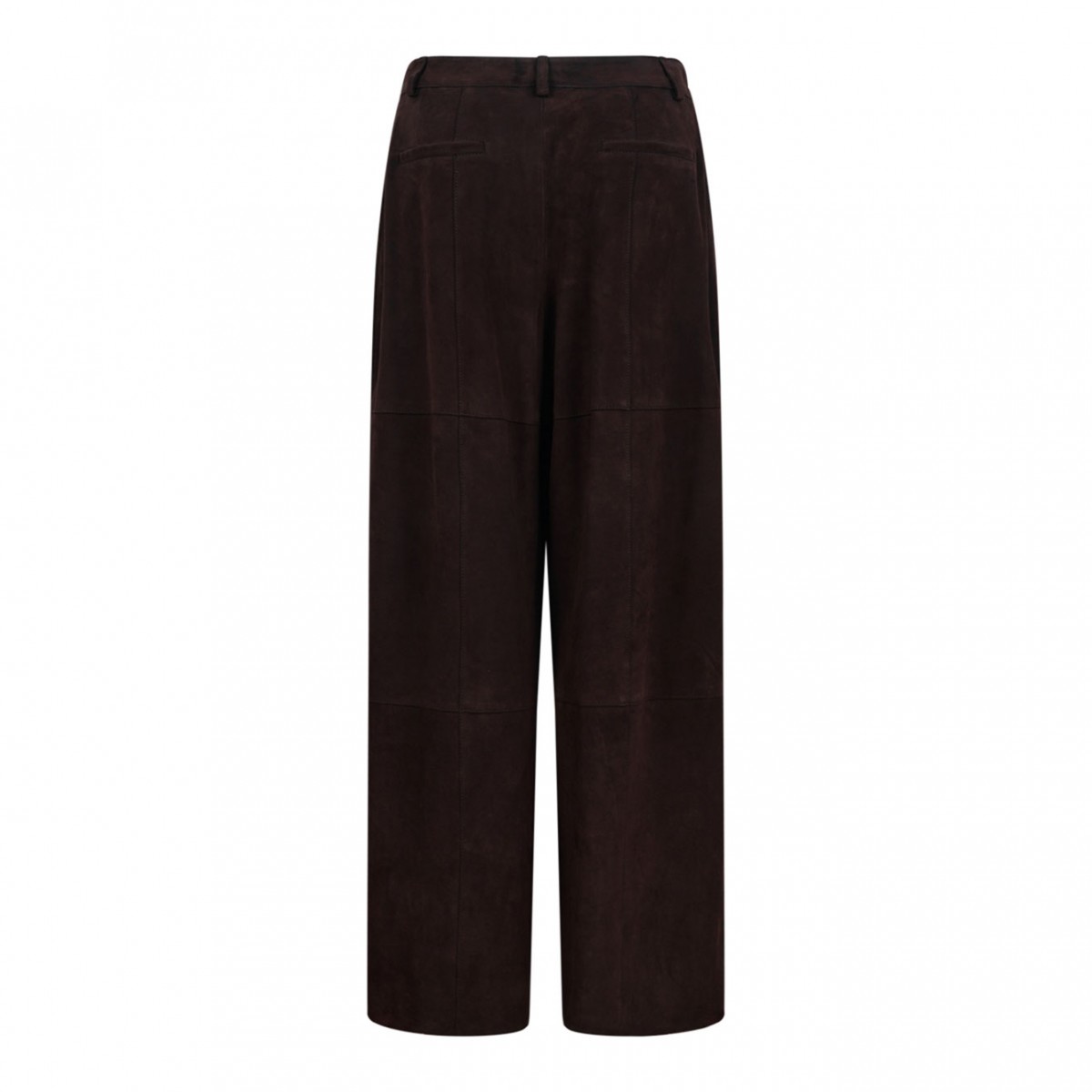 Brown Suede Trousers