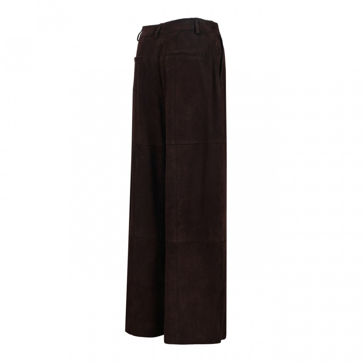 Brown Suede Trousers