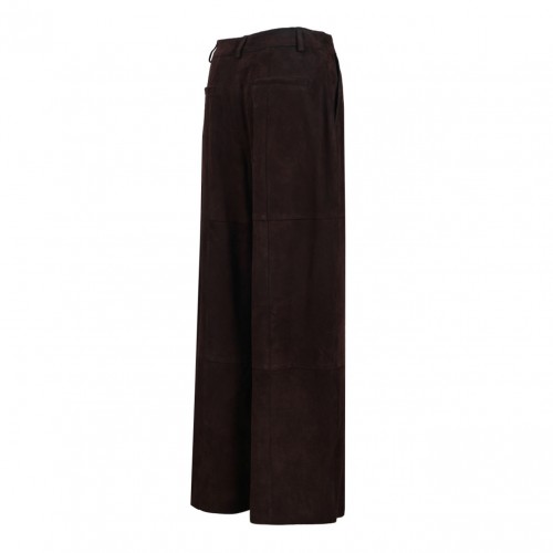 Brown Suede Trousers