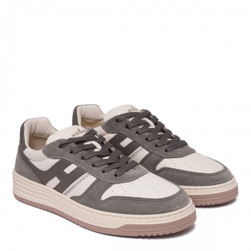 Grey H630 Panelled Sneakers 2
