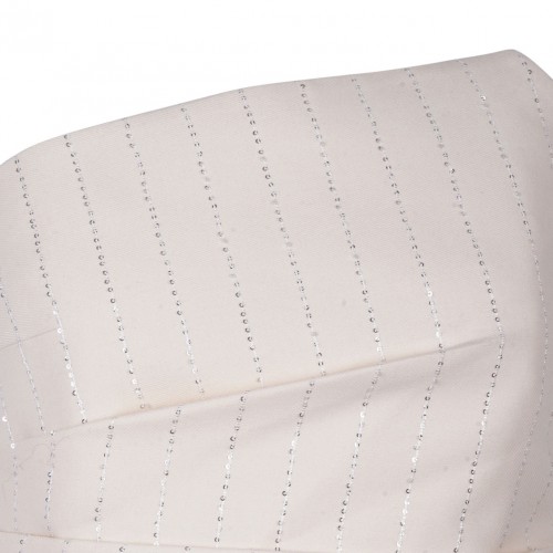 Ecru Crystal Embellished Top