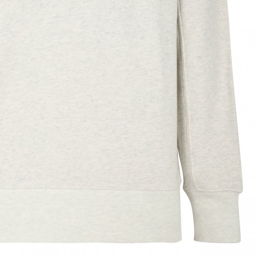 Light Beige Logo Print Sweatshirt