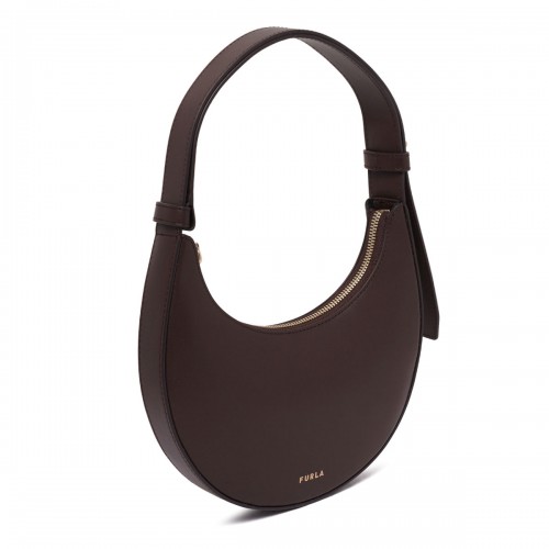 Chocolate Mini Delizia Shoulder Bag