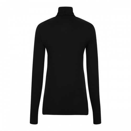 Black Turtleneck Long Sleeve Top 2