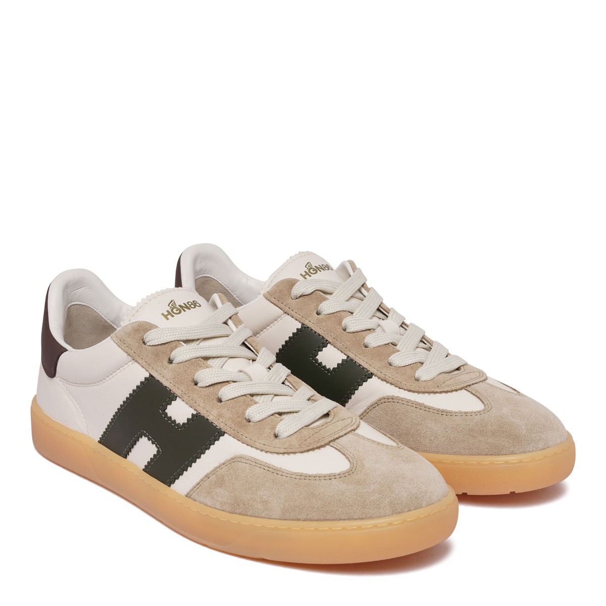 Cool Low-Top Leather Sneakers