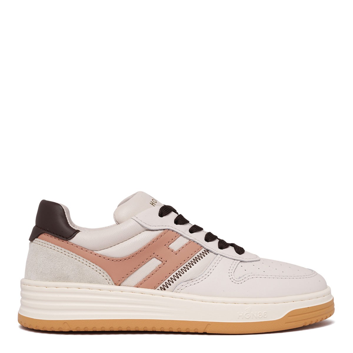 Light Grey and Beige H630 Sneakers