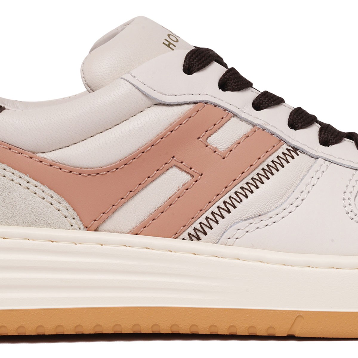 Light Grey and Beige H630 Sneakers