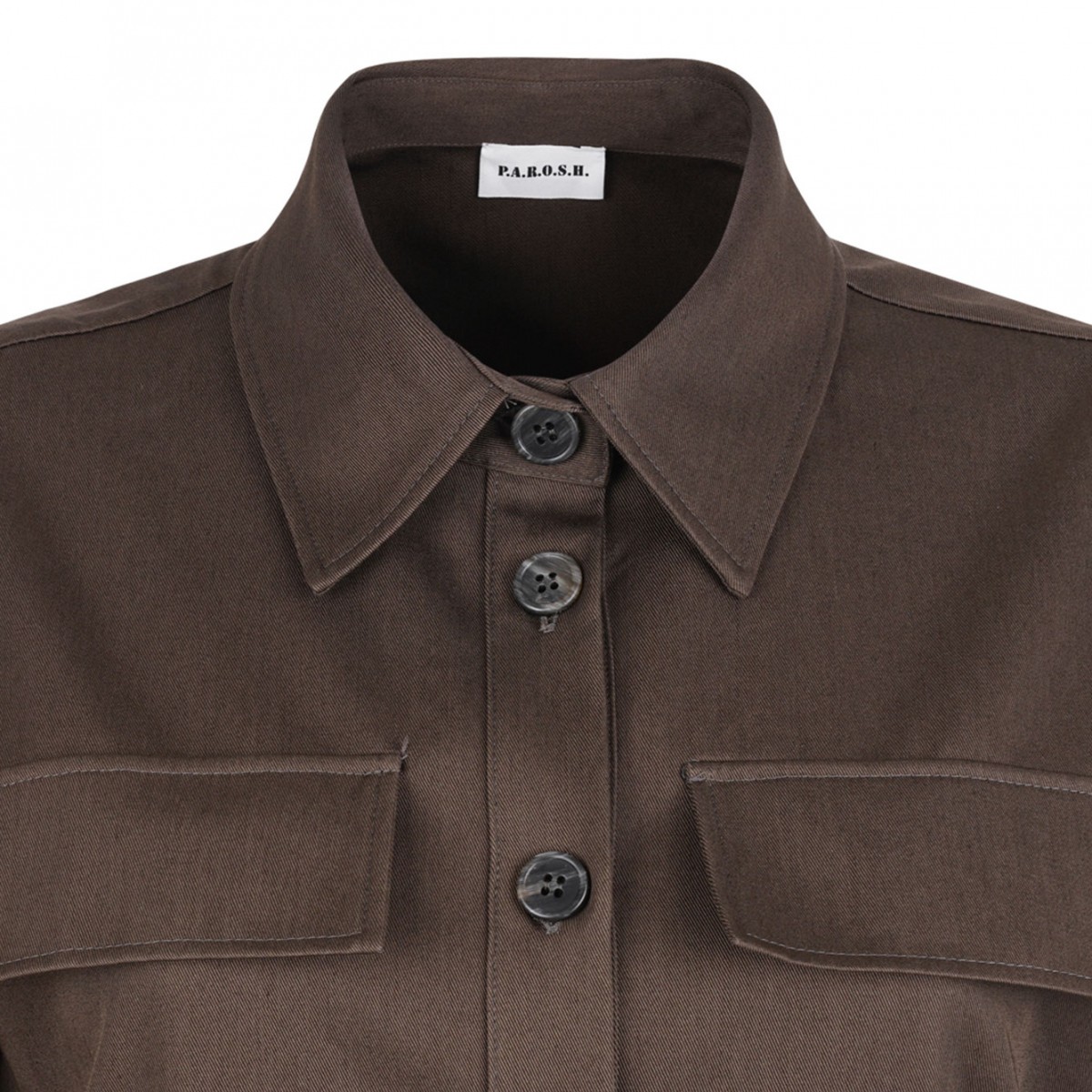 Brown Cargo Jumpsuit