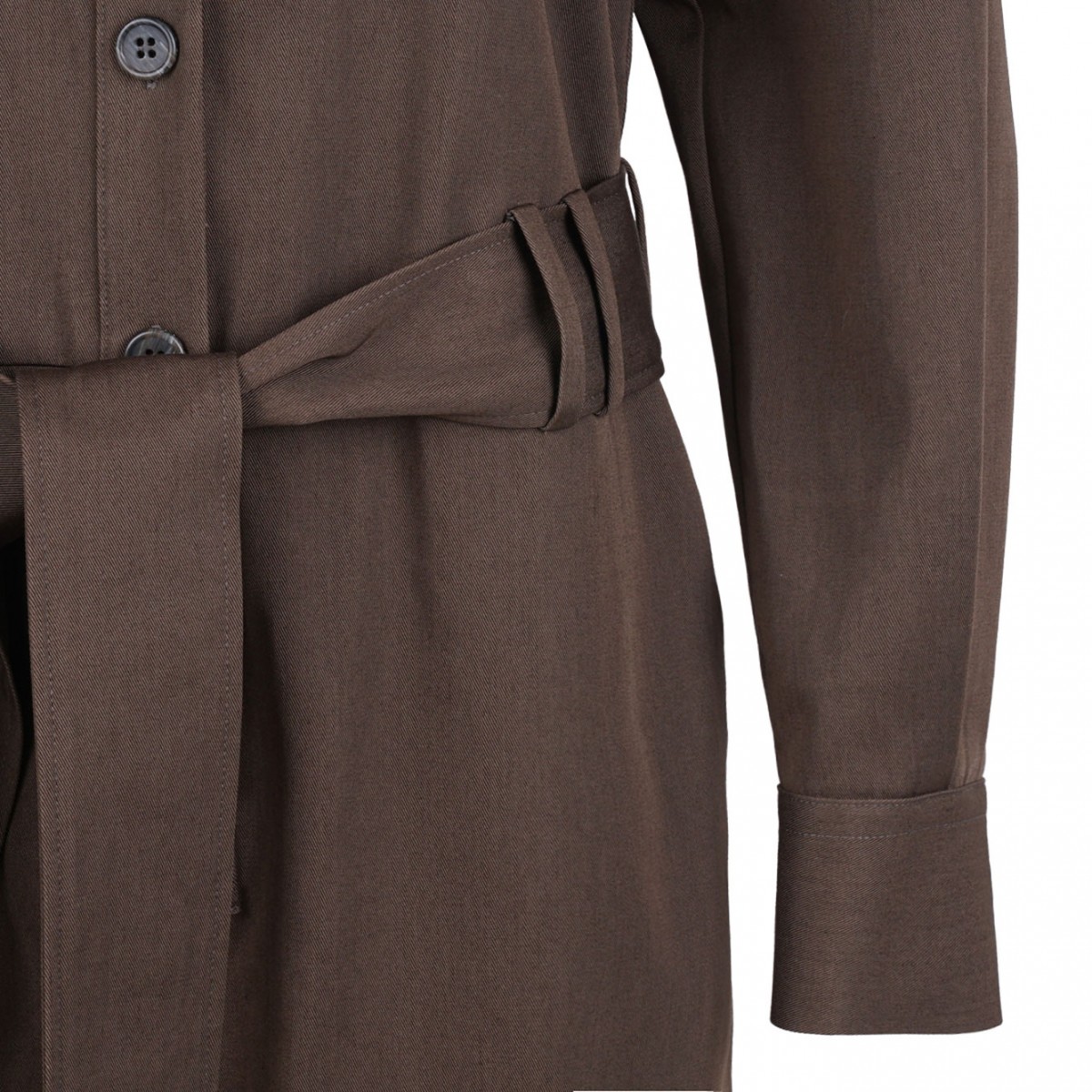 Brown Cargo Jumpsuit