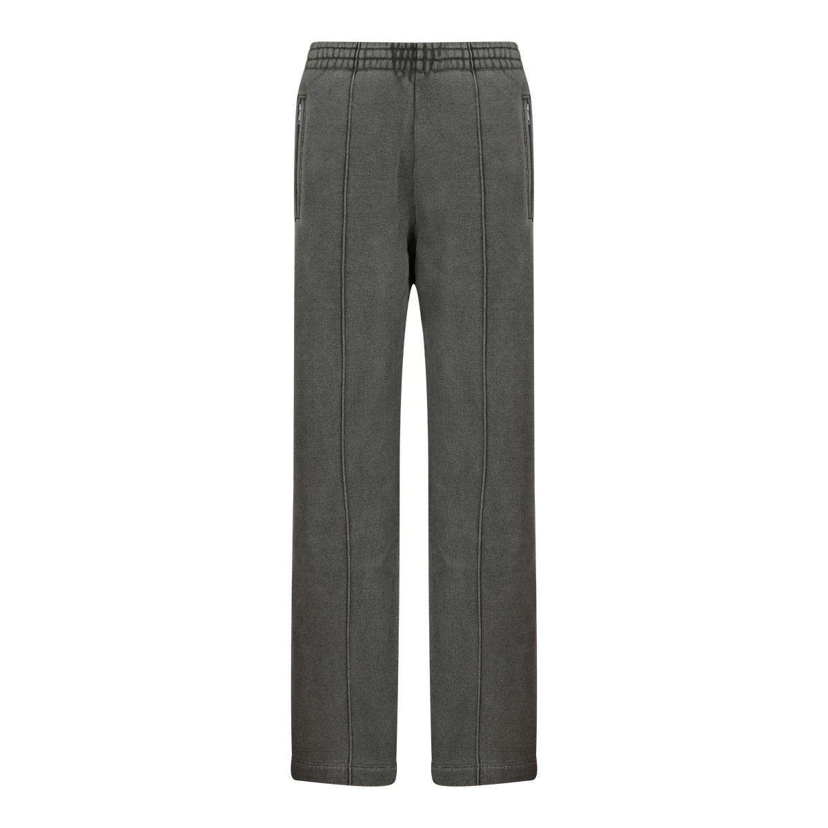 Dark Grey Panelled Track Pants
