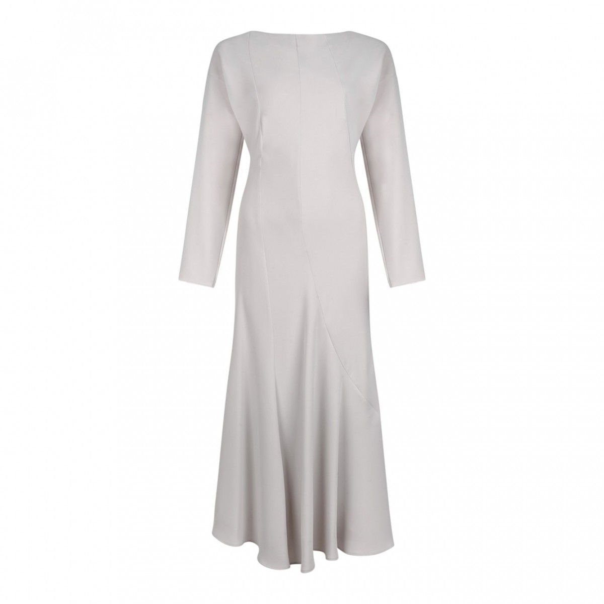 White Poker Midi Dress