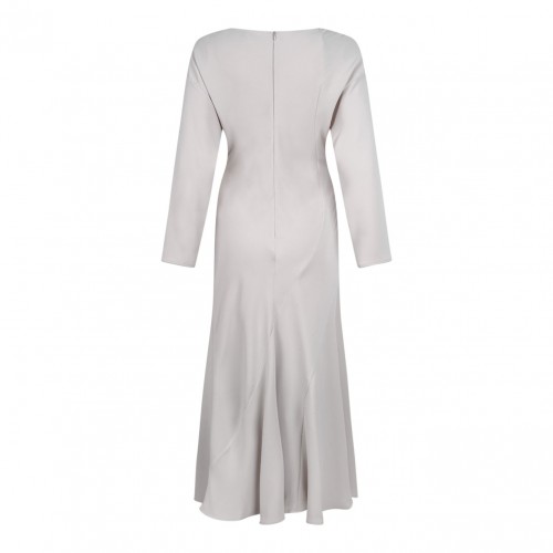 White Poker Midi Dress 2