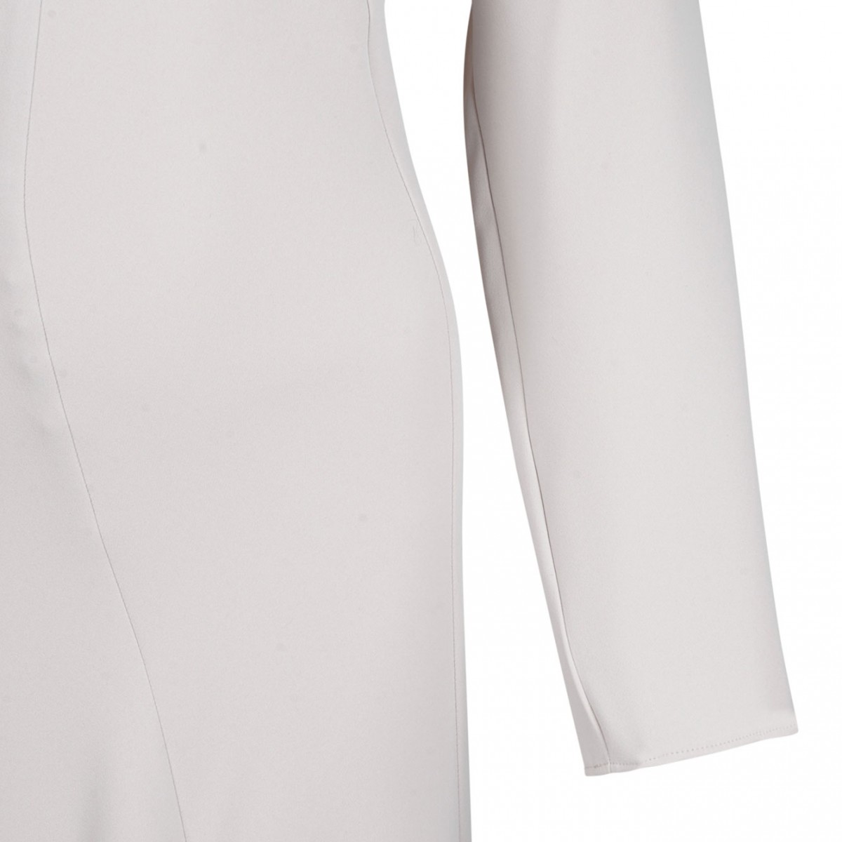 White Poker Midi Dress