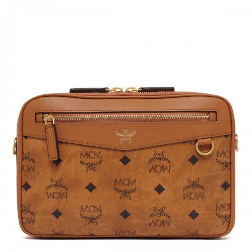 Cognac Diamond Crossbody Bag