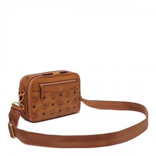 Cognac Diamond Crossbody Bag