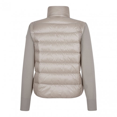 Light Beige Ed Zip Down Cardigan 2