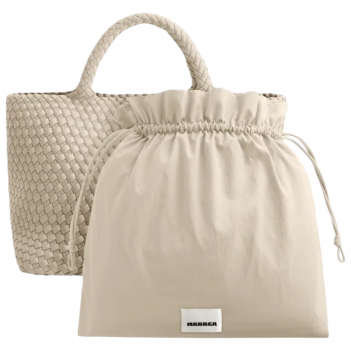 Beige Medium Hand Bag