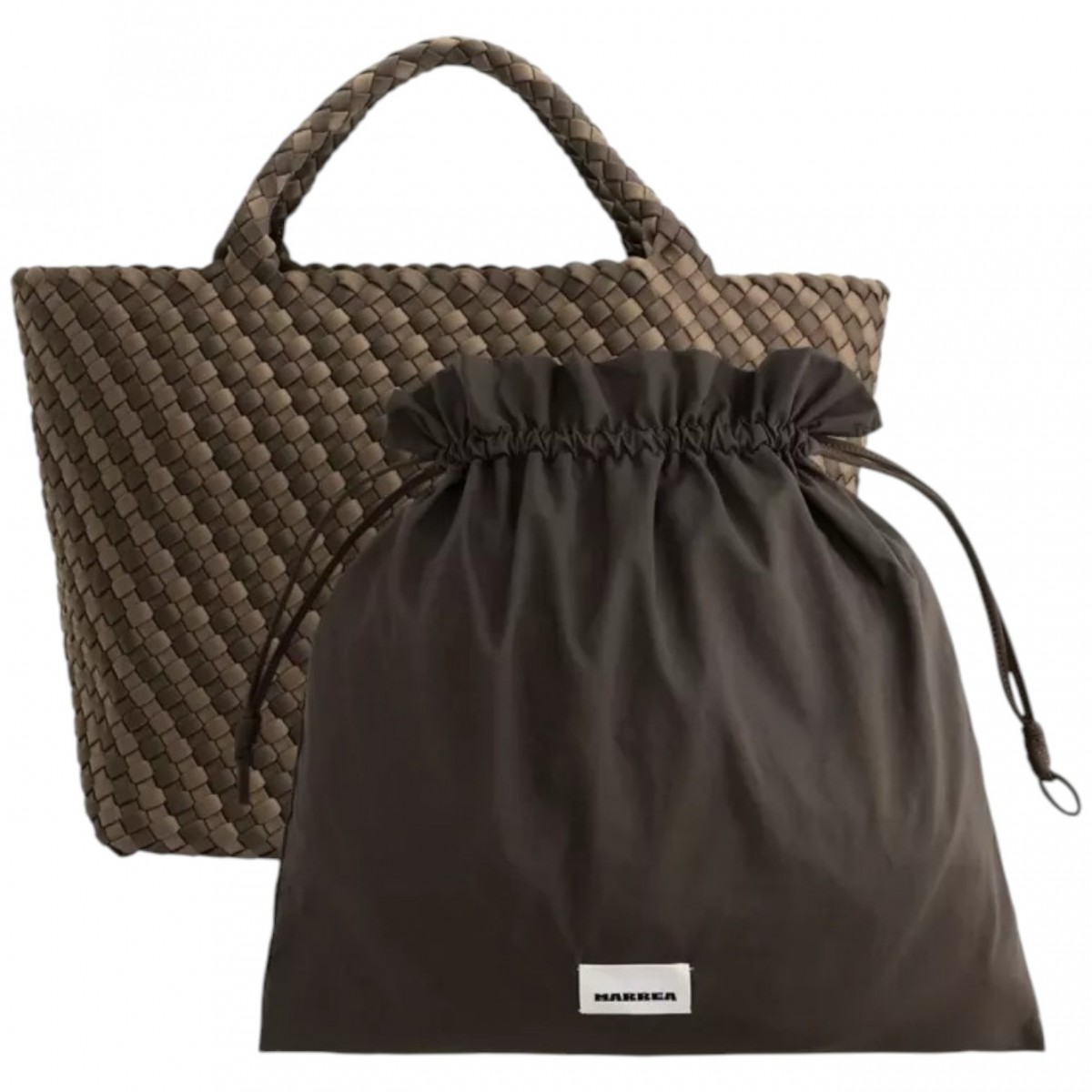 Medium stripe Espresso X Coco Hand Bag