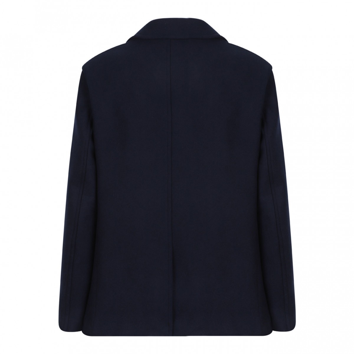 Navy Blue Wool Caban