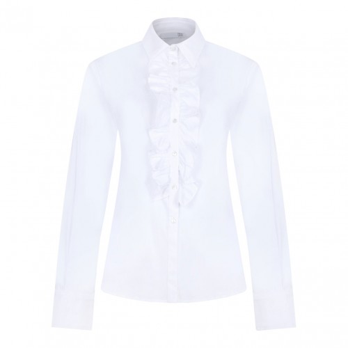 White Pleats Shirt