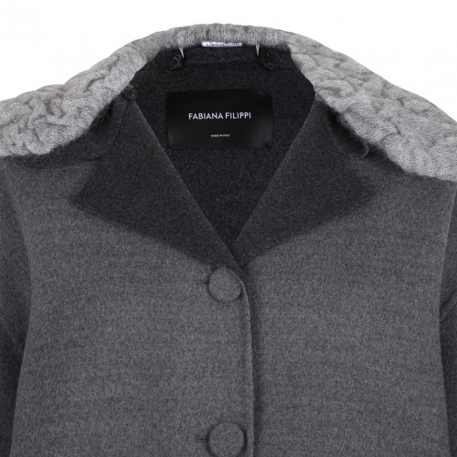 Grey Double Wool Cabin