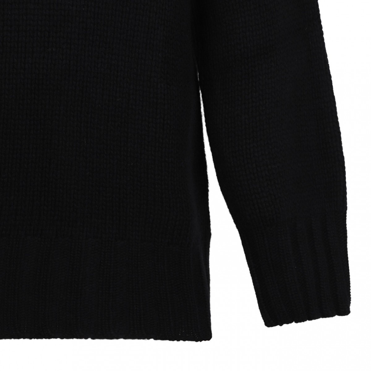 Black High Neck Sweater