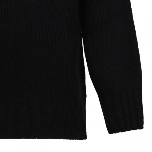 Black High Neck Sweater
