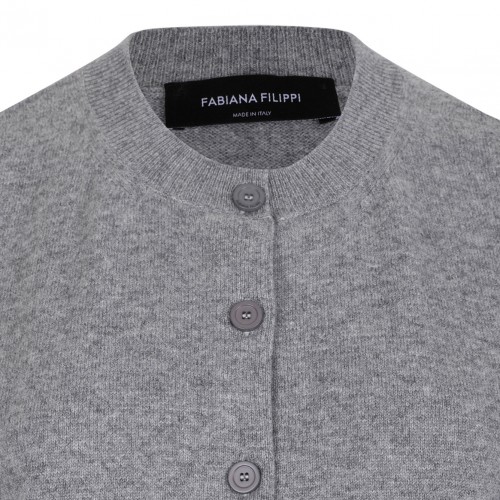 Grey Sleeveless Knit Vest