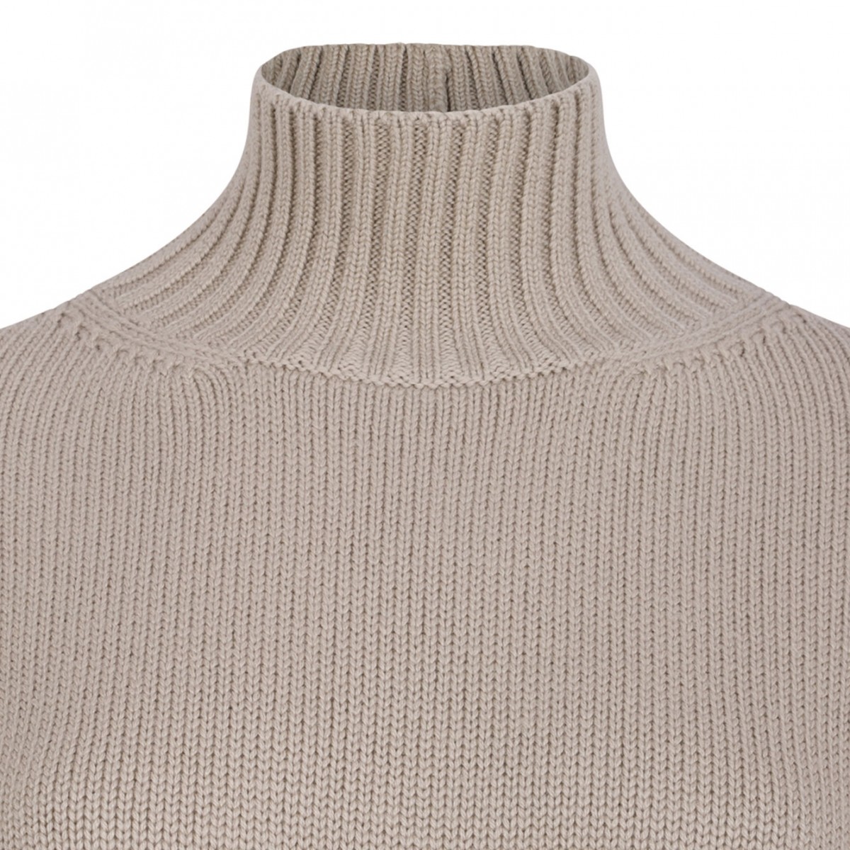 Beige Knit Sweater