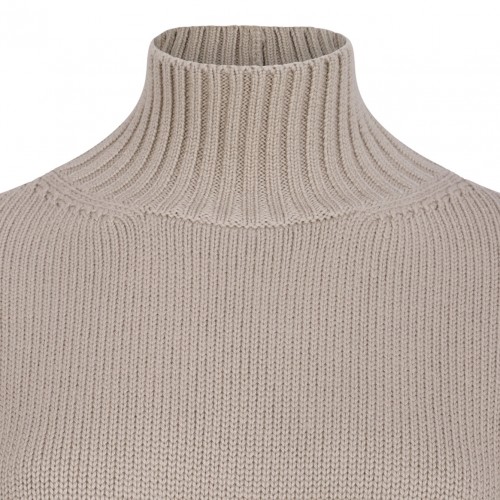 Beige Knit Sweater