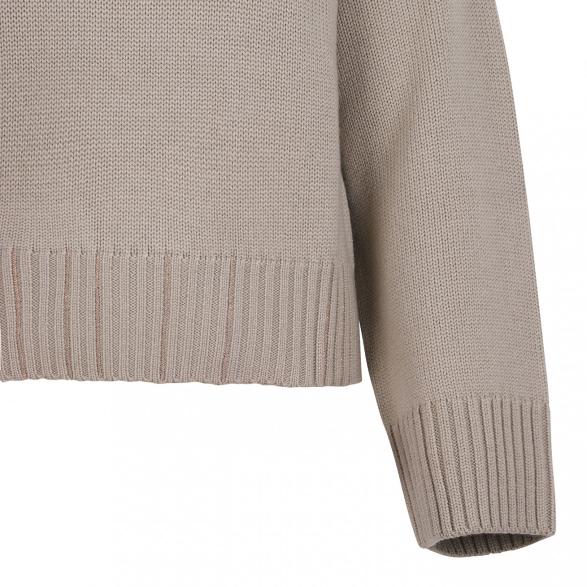 Beige Knit Sweater