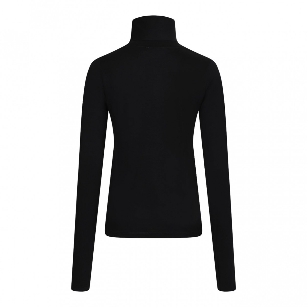 Black High Neck Knitwear