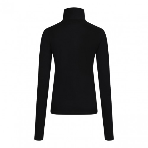 Black High Neck Knitwear