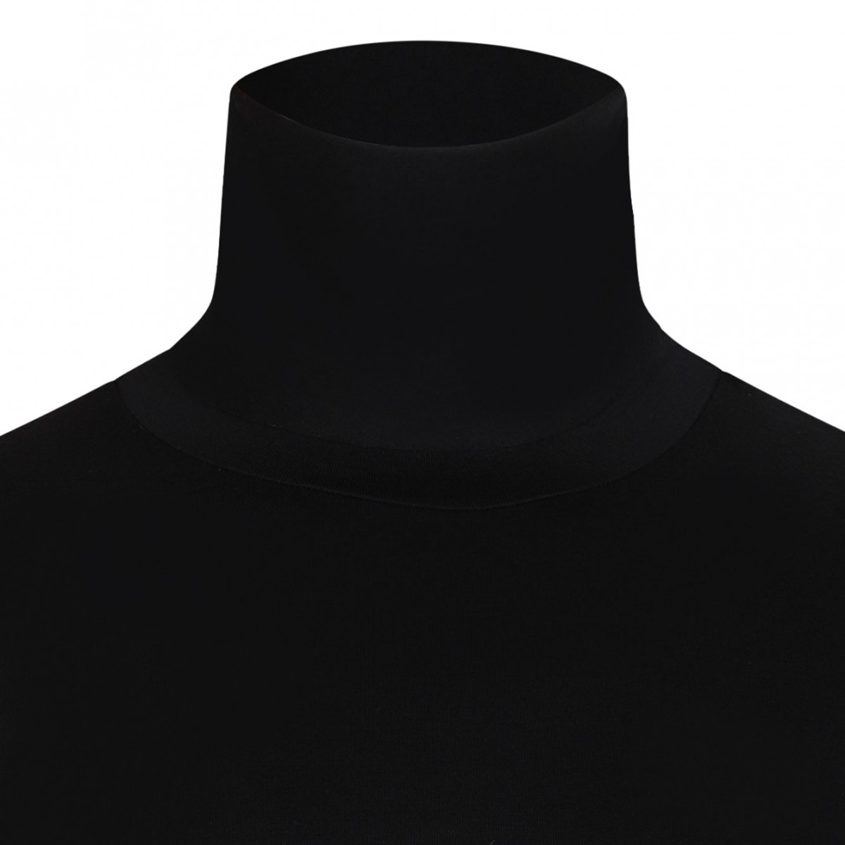 Black High Neck Knitwear