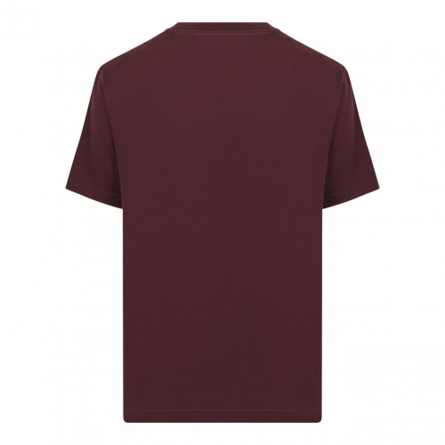 Bordeaux Logo Embroidered T-Shirt 2