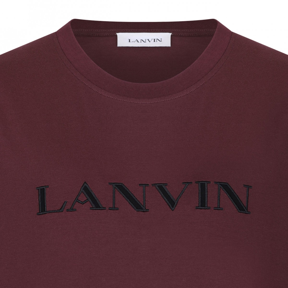 Bordeaux Logo Embroidered T-Shirt