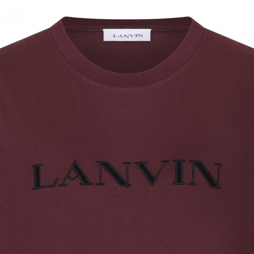 Bordeaux Logo Embroidered T-Shirt