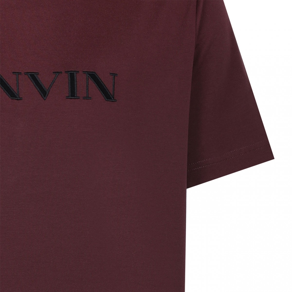 Bordeaux Logo Embroidered T-Shirt