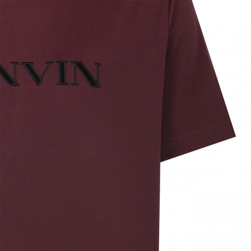 Bordeaux Logo Embroidered T-Shirt
