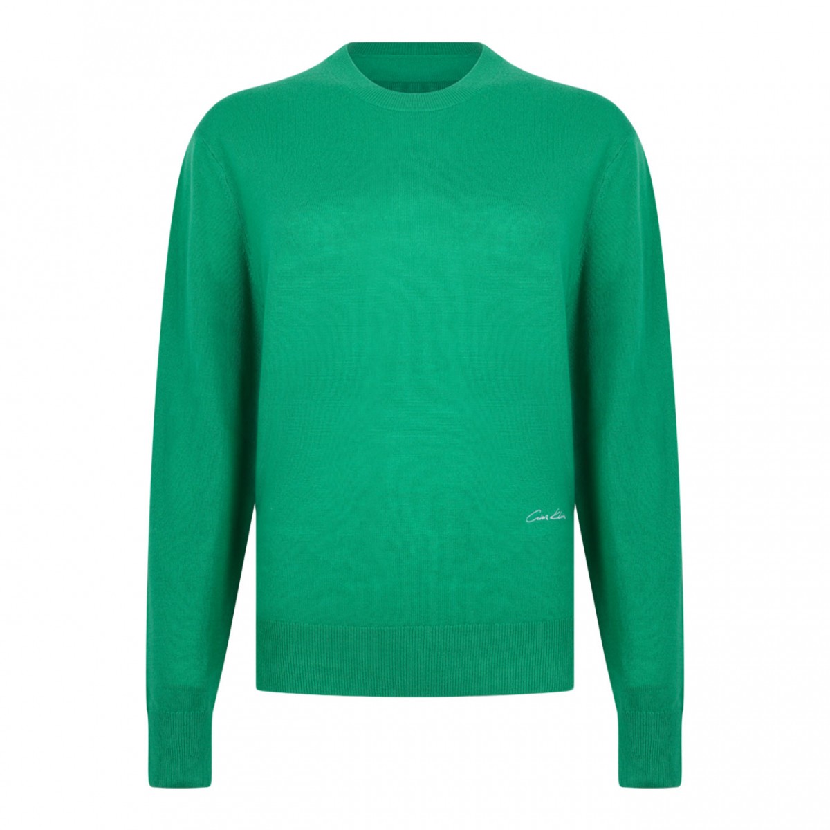 Bright Green Cashmere Pullover